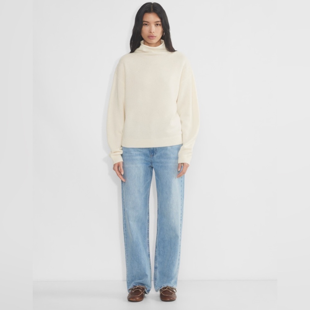 Aritzia Cashmere Mockneck Sweater